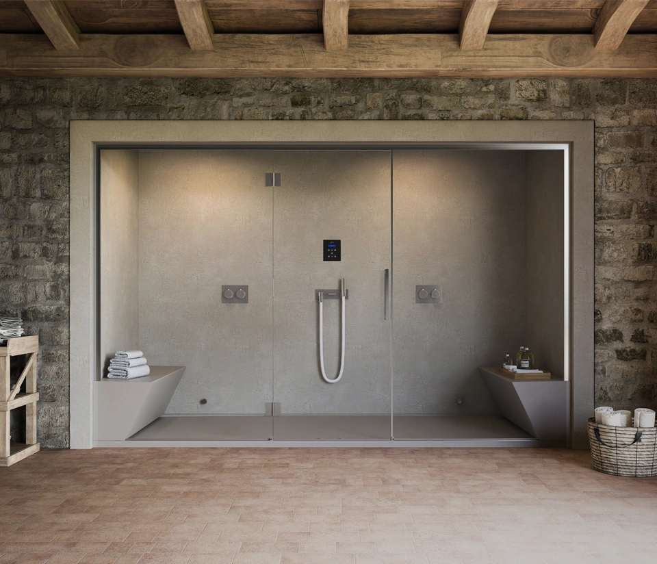 Choisissez un combiné douche hammam